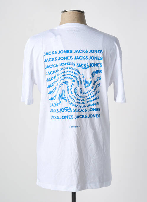 Tricou alb JACK & JONES bărbat