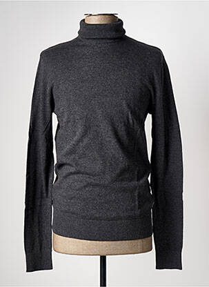 Pulover cu guler înalt gri JACK & JONES bărbat