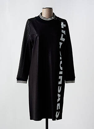 Rochie midi mâneci lungi mâneci lungi negru TUZZI femeie