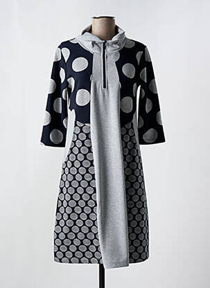 Rochie midi gri EVER SASSY femeie