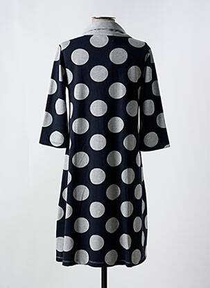 Rochie midi mâneci 3/4 mâneci 3/4 gri EVER SASSY femeie
