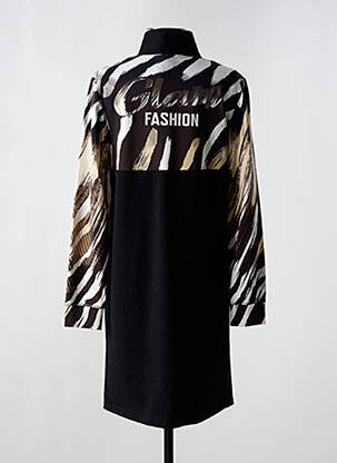 Rochie midi mâneci lungi mâneci lungi maro TUZZI femeie
