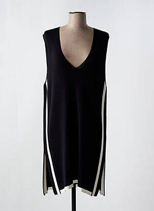 Rochie midi fără mâneci fără mâneci negru LOLA CASADEMUNT femeie