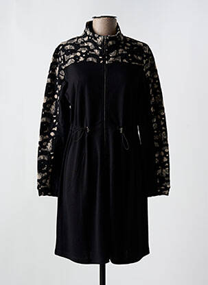 Rochie midi mâneci lungi mâneci lungi negru EVER SASSY femeie