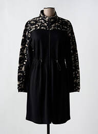 Rochie midi mâneci lungi mâneci lungi negru EVER SASSY femeie