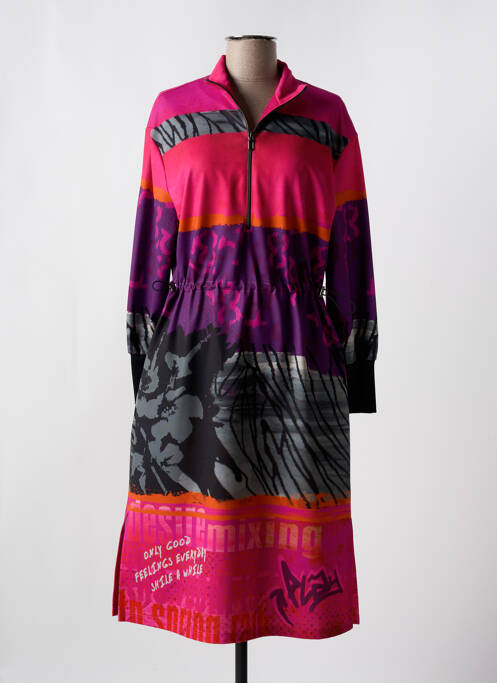 Rochie midi roz TUZZI femeie