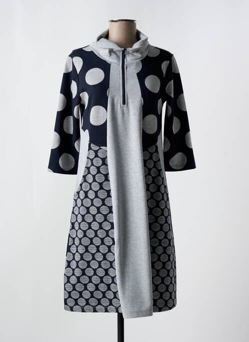 Rochie midi gri EVER SASSY femeie