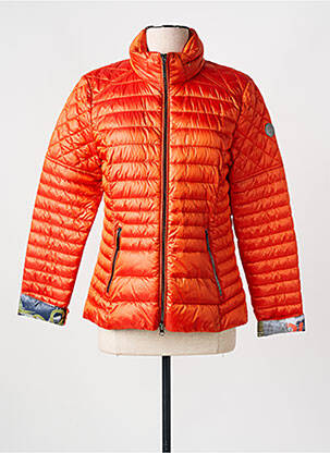 Geacă matlasată portocaliu GREEN GOOSE femeie