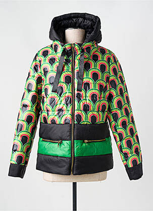 Geacă matlasată verde MERI & ESCA femeie