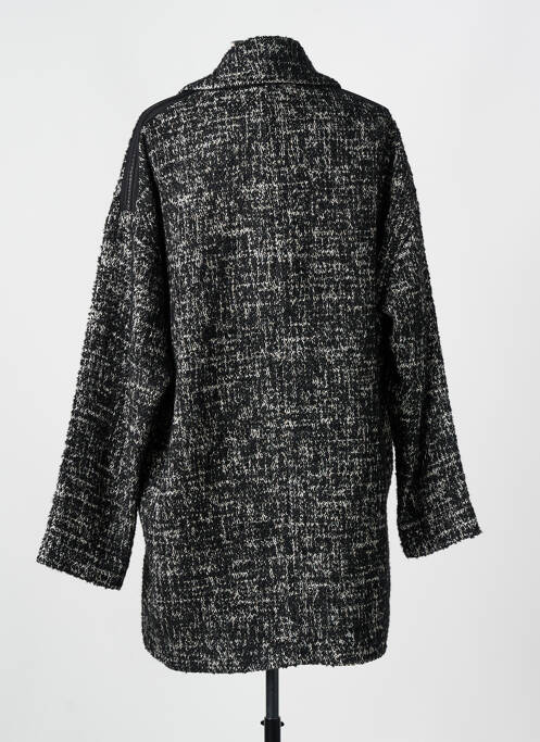 Palton lung negru EVA KAYAN femeie