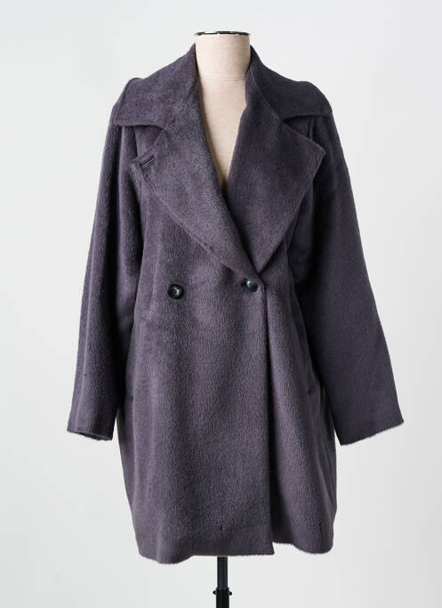 Palton lung gri DEVERNOIS femeie