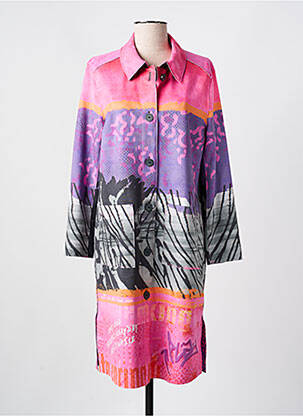 Palton lung roz TUZZI femeie