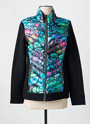 Geacă matlasată negru DOLCEZZA femeie