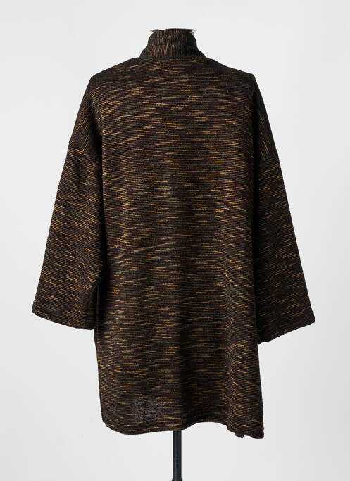 Vestă cu mâneci lungi maro KAKIE femeie