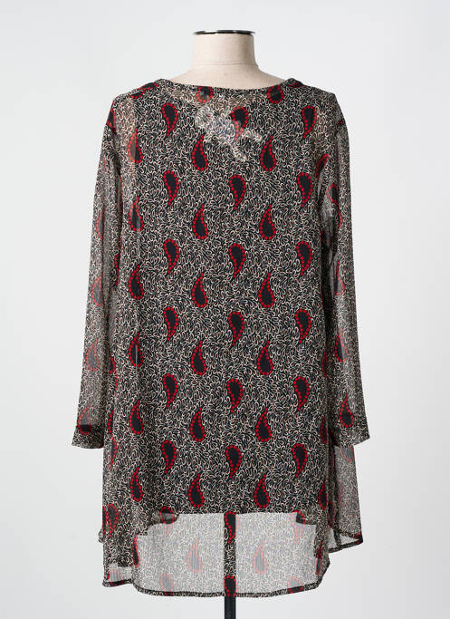 Tunică mâneci lungi negru FRANCK ANNA femeie