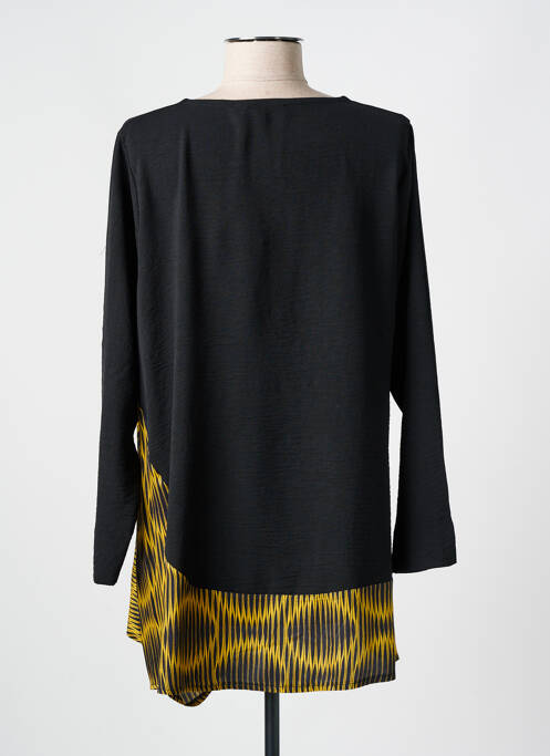 Tunică mâneci lungi negru FRANCK ANNA femeie