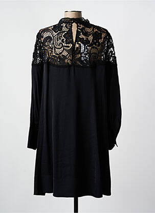Rochie midi croială fluidă mâneci lungi negru MARC AUREL femeie