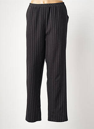 Pantalon drept negru FRANCK ANNA femeie