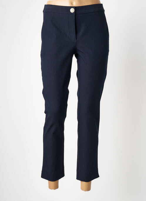 Pantalon 7/8 albastru DEVERNOIS femeie