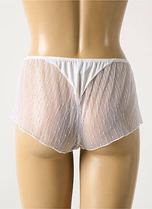 Shorty broderie alb BARBARA femeie