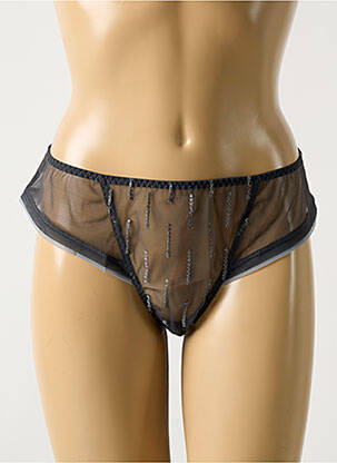 Tanga broderie gri BARBARA femeie