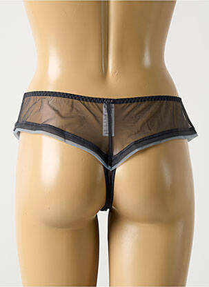 Tanga broderie gri BARBARA femeie