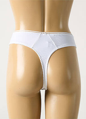 Tanga tanga alb BARBARA femeie