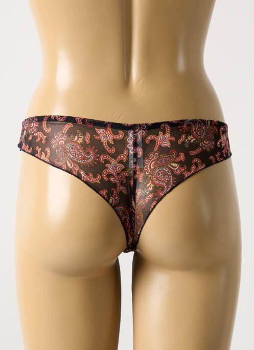 Tanga negru BARBARA femeie