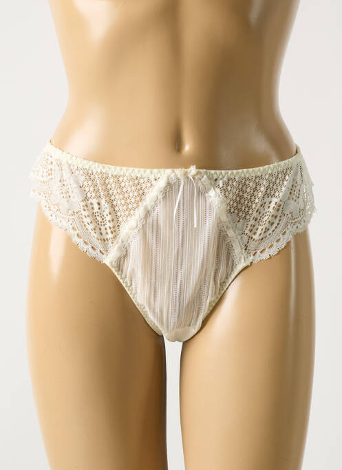 Tanga alb BARBARA femeie