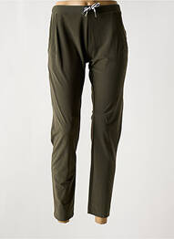 Pantalon slim talie elastică mărime normală verde HBT femme