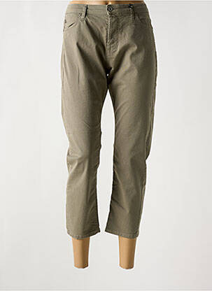 Pantalon trei sferturi verde PLEASE femeie