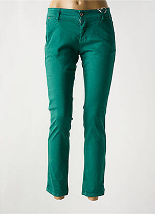 Pantalon 7/8 elasticitate mărime normală verde PLEASE femeie