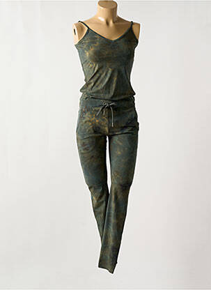 Salopetă-pantalon verde HBT femeie