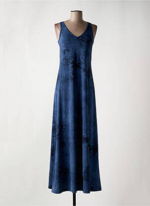 Rochie lungă albastru HBT femeie