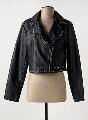 Geci din piele ecologică buzunare negru MOLLY BRACKEN femme