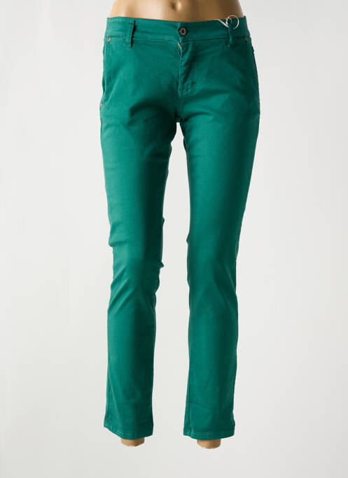 Pantalon 7/8 verde PLEASE femeie