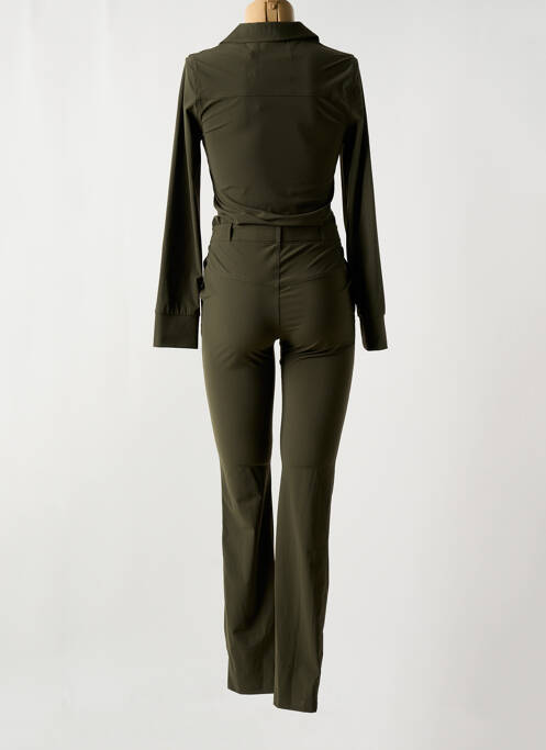 Salopetă-pantalon verde HBT femeie