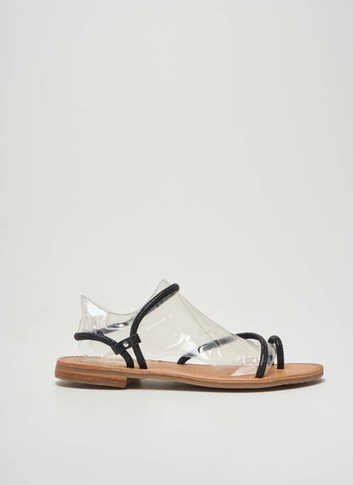 Șlapi negru LES TROPEZIENNES PAR M.BELARBI femeie