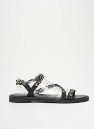 Sandale/pantofi decupați chiquet toc plat până la 3 cm negru LES TROPEZIENNES PAR M.BELARBI femme