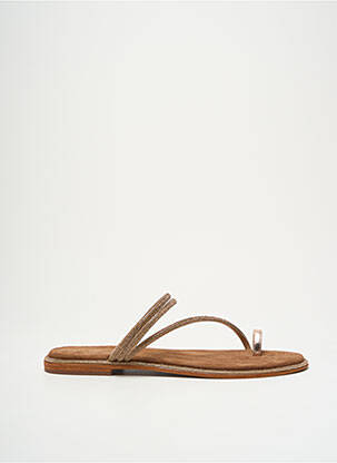 Șlapi auriu CB FUSION femeie