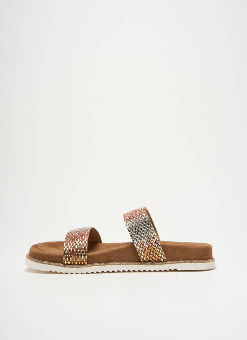 Mulete/Saboți argintiu CB FUSION femeie