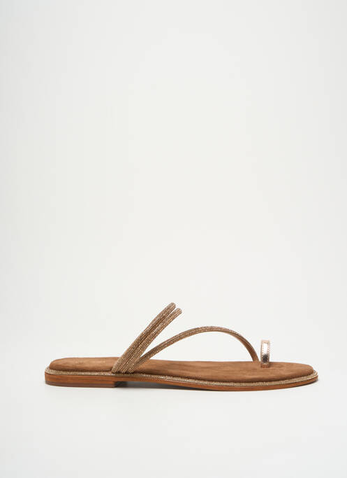 Șlapi auriu CB FUSION femeie