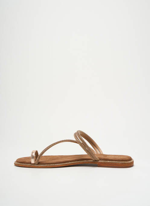 Șlapi auriu CB FUSION femeie