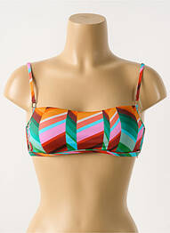 Sutien de costum de baie elasticitate top sutien modelat roz CYELL femme