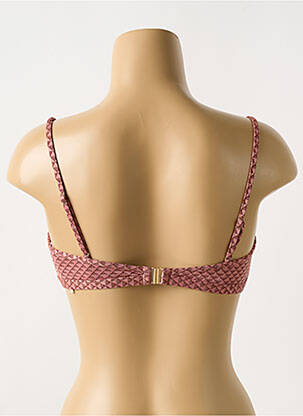 Sutien de costum de baie elasticitate top sutien modelat roz CYELL femeie