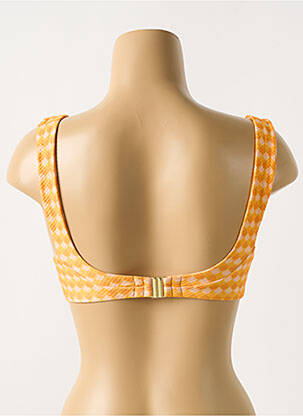 Sutien de costum de baie elasticitate top sutien modelat portocalie CYELL femeie