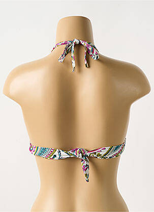 Sutien de costum de baie elasticitate top sutien push-up verde CYELL femeie