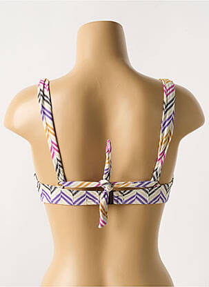 Sutien de costum de baie elasticitate top sutien modelat bej CYELL femeie