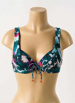 Sutien de costum de baie top sutien modelat top sutien modelat verde CYELL femeie