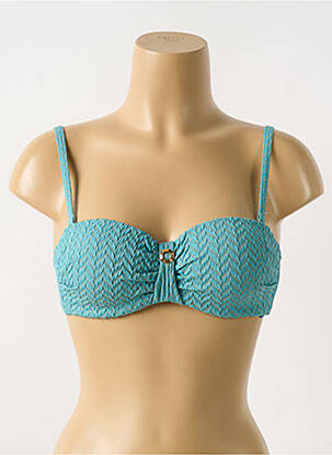 Sutien de costum de baie elasticitate top sutien modelat verde CYELL femeie